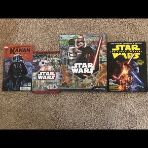 4 Star Wars books